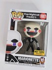 Funko Pop! Marionette Five Nights At Freddy's  Hot Topic 10th Pop 1007 W/Protect