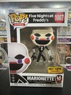 Funko Pop Games #1007 Marionette FNAF Five Nights At Freddy's 10 Years Hot Topic