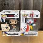 Funko Pop! Stranger Things Eleven with Eggos #421 & Funko Pop! Pennywise IT #55