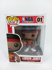 Funko Lebron James #01 Pop Sports NBA Cleveland Cavaliers Box Error Miami Heat