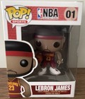 Funko Pop NBA: Cleveland Cavaliers Lebron James #01 Miami Heat Box Error damage*
