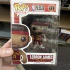 Funko Pop! LeBron James Cleveland Cavaliers Miami Heat Error Box #01 (not mint)