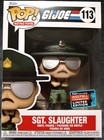 G.I.Joe Sgt.  Slaughter #113 Pop Vinyl 2022 NYCC Exclusive