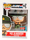 Funko POP! G.I. Joe #113 SGT. SLAUGHTER Vinyl Figure 2022 Fall Convention