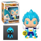 Funko Pop Animation Dragon Ball Z Vegeta Powering Up #713 Vinyl Figure GLOW