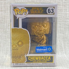 Funko POP! Disney Star Wars Chewbacca #63 Gold Metallic Walmart Exclusive