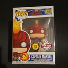 Funko Pop! Captain Marvel #433 Exclusive Glow in the Dark Figure GITD Special