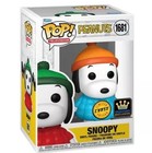 Funko Pop! Peanuts SNOOPY in Blue Puffer Coat #1681 CHASE new with Protector!