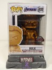 FUNKO POP Marvel Avengers Endgame Orange Chrome Hulk #499 Special Edition
