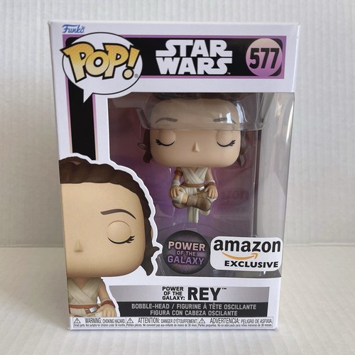 Star Wars Rey Levitating Funko Pop #577 Power of the Galaxy Amazon Exclusive