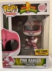 Funko Pop Power Rangers Pink Ranger Hot Topic Exclusive Metallic (NEW)