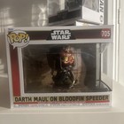 Funko Pop! Star Wars The Phantom Menace 705 Darth Maul On Bloodfin Speeder