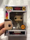NEW Funko POP! Stranger Things Eleven 11 #1457 CHASE Netflix + Protector