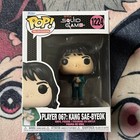 PLAYER 067: KANG SAE BYEOK FUNKO POP! # 1224 w/BOX,SQUID GAME/ FREE POSTAGE!!!!!