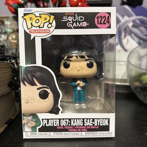Squid Game S1 - Player 067: Kang Sae-Byeok #1224 Funko Pop *Torn Flap*