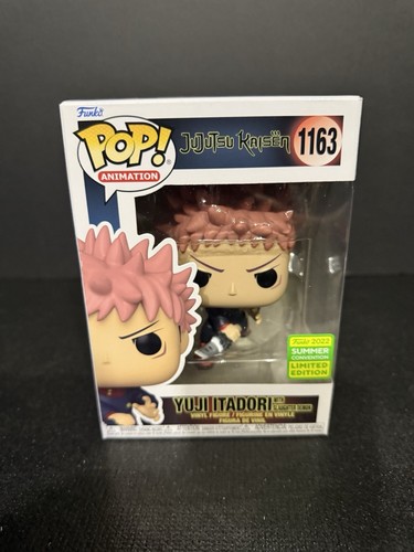 FUNKO POP ! YUJI ITADORI WITH SLAUGHTER DEMON 1163 SUMMER CONVENTION DB15