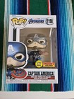 Funko Pop! Captain America #1198 Glow GITD Volcano X Exclusive Avengers Endgame