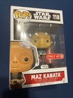 Maz Kanata Star Wars Pop! FUNKO Target Exclusive Vinyl Figure 118 SW Force NEW