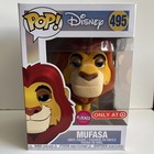 Funko Pop! Disney The Lion King Mufasa Flocked Vinyl Figure #495 Target Exc.