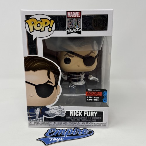 Nick Fury #528 Marvel 80 Years 2019 Fall Convention Funko Pop! Free Shipping
