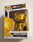 Funko Pop Marvel Studios The First Ten Years #439 Doctor Strange Gold Chrome