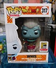 Funko Pop! Dragon Ball Whis Metallic San Diego Comic Con #317 w Protector