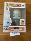 FUNKO POP SDCC 2018 DRAGON BALL SUPER METALLIC WHIS #317 Protector Ships Fast