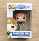 Funko Pop Disney Frozen Coronation Anna #119 + Free Protector