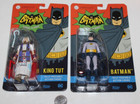 2 Batman 1966 Classic TV Series Figures King Tut Funko DC Comics MOC MISP NOS