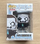 Funko Pop Rocks Ghost Papa Emeritus IV Cape #428 + Free Protector