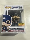 Funko Pop Marvel Avengers Captain America #464 Hot Topic Exclusive Vinyl Figure