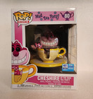 *NEW* 2020 FUNKO WONDERCON CHESHIRE CAT LE 2000 pcs MAD TEA PARTY #80 POP! RIDES