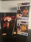 FUNKO POP FREDDY KRUEGER #02 & #25 NIGHTMARE ON ELM STREET plus NECA NES figure