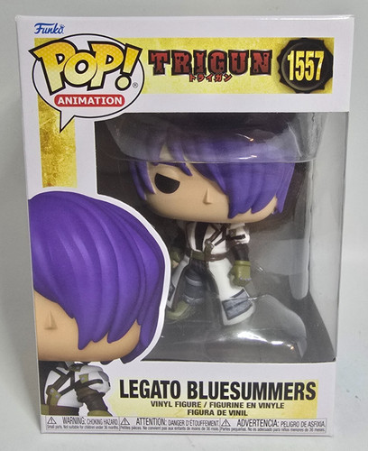 Funko Pop! Animation Trigun #1557 Legato Bluesummers Vinyl Figure
