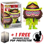 FUNKO POP WWE MACHO MAN RANDY SAVAGE GREEN #83 EXCLUSIVE VINYL FIGURE +PROTECTOR