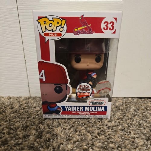 Funko Pop MLB Yadier Molina #33 St. Louis Cardinals Busch Stadium Exclusive