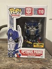 Funko Pop! Vinyl: Transformers - Optimus Prime #110 Hot Topic with Protector