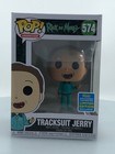 Funko POP! Animation Rick and Morty Tracksuit Jerry #574 FYE Exclusive DAMAGED