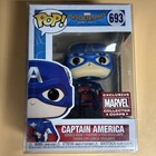 NEW Captain America Funko POP Marvel Collector Corps 693 Homecoming