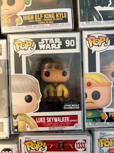 Funko Pop! Star Wars Luke Skywalker [Ceremony] #90 2016 Galactic Con Exclusive