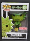 Funko Pop 'Animation' TOXIC RICK GLOW Figure #336 New NRFB Rick & Morty Target