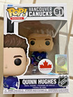 Funko Pop Quinn Hughes 91 Nhl Vancouver Canucks New Vinyl Figure Hockey Vaulted