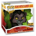 Funko POP! Disney LIONN KING- Scar with Flames - Hot Topic (HT) (Exclusive) #544