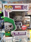 Funko Pop! Marvel Dr. Doom #17 Gray Version Fugitive Toys Exclusive Vaulted READ