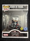 Funko Pop! 6" Deluxe Marvel Venom on Throne #965 Pop in a Box Glow in the Dark