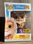 Funko Pop! Disney Hercules Zeus #593 Hot Topic Exclusive Vinyl Figure NIB