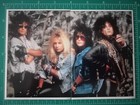1990 Panini MOTLEY CRUE VINCE NEIL SIXX MARS Card rock music pop smash hits