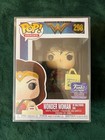 Funko Pop DC Comics Wonder Woman W/Bag #298 Hollywood Exclusive w/ Protector