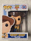 Funko Pop! Disney: Toy Story 4 -Sheriff Woody, Vinyl Figure #522 #37383 NEW