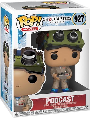 POP MOVIES GHOSTBUSTERS AFTERLIFE PODCAST 3.75" POP VINYL FIGURE FUNKO 927 NEW
